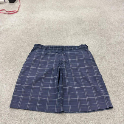 Checkered Nike Golf sports shorts y2k navy Casual style comfy loose floaty summer gym shorts