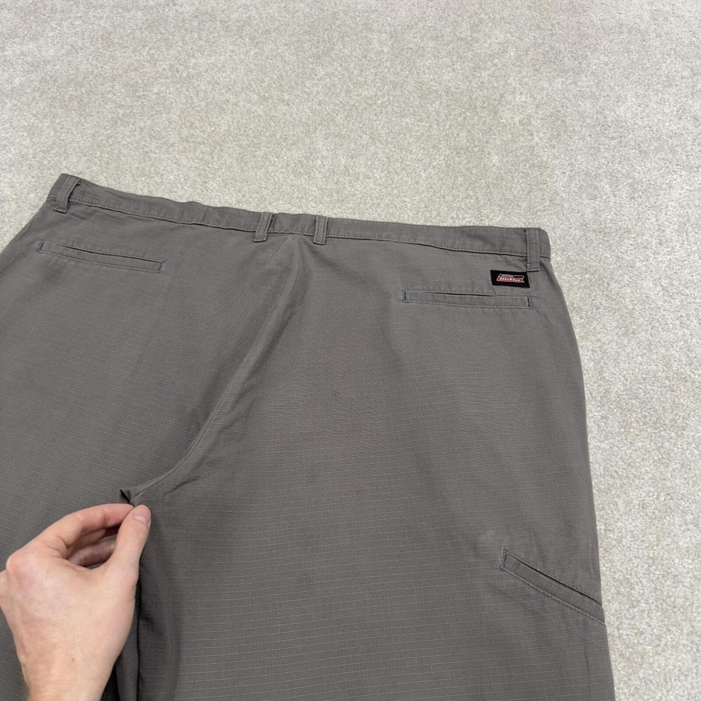 Baggy Dickies carpenter shorts grey Twill chino skater style shorts loose leg