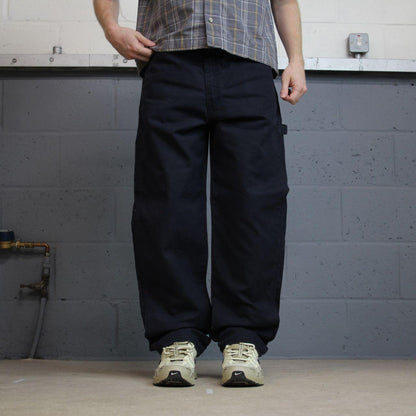 Bulwark FR denim carpenter jeans W36L32 navy Loose thick denim fire resistant utility cargo pants