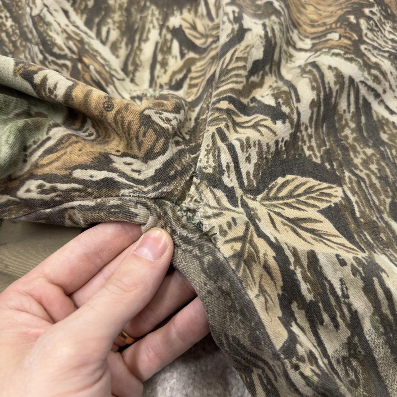 Baggy camo realtree jogger trousers hunting style Y2K khaki camouflage pattern outdoors trousers