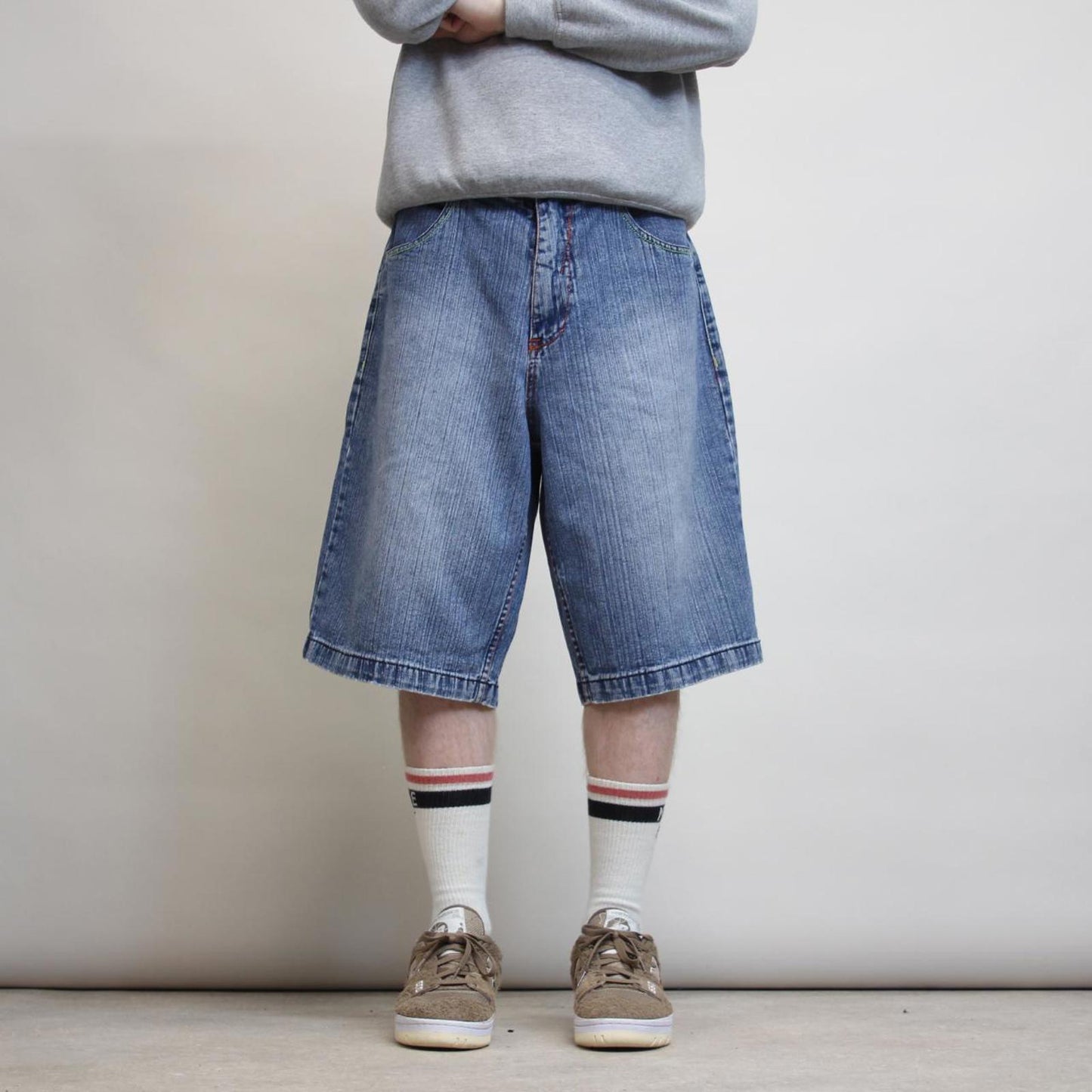 Baggy Southpole jean shorts W36