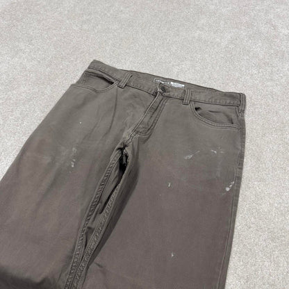 Carhartt carpenter pants W34L30 loose khaki relaxed fit skate pants