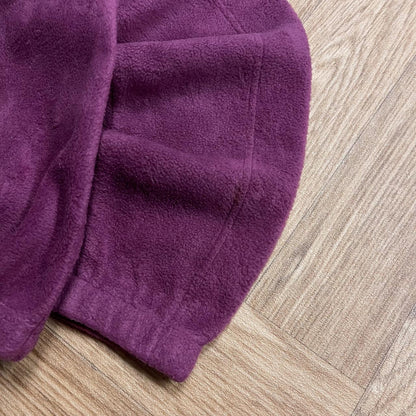 Y2K Colombia tech fleece purple Women's full zip autumn adjustable technical fleece