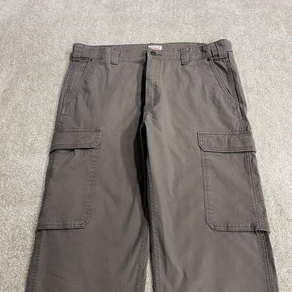 Levi’s cargo pants y2k grey W36L30 Straight leg work pants, white tab logo