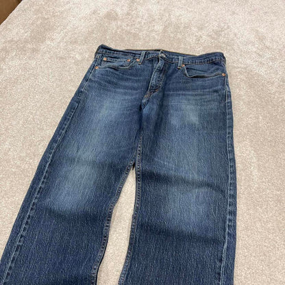Vintage y2k Levi's 505 jeans blue Straight leg denim workwear trousers