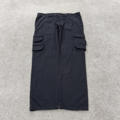Wrangler cargo pants y2k black Regular taper fit skater work utility pants