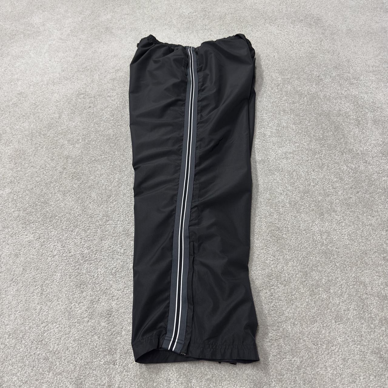 Vintage Russell Athletic baggy tracksuit bottoms black XXL wide leg mesh lined track pants