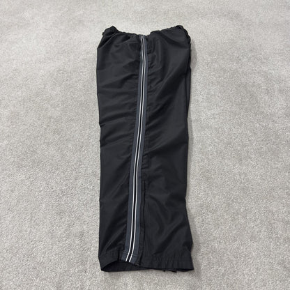 Vintage Russell Athletic baggy tracksuit bottoms black XXL wide leg mesh lined track pants