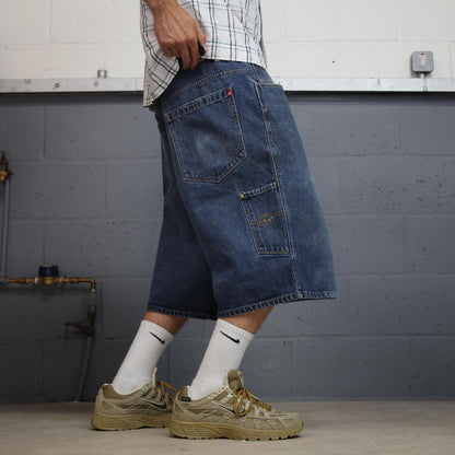 Vintage Ecko unltd baggy denim shorts blue Y2K carpenter cargo summer shorts