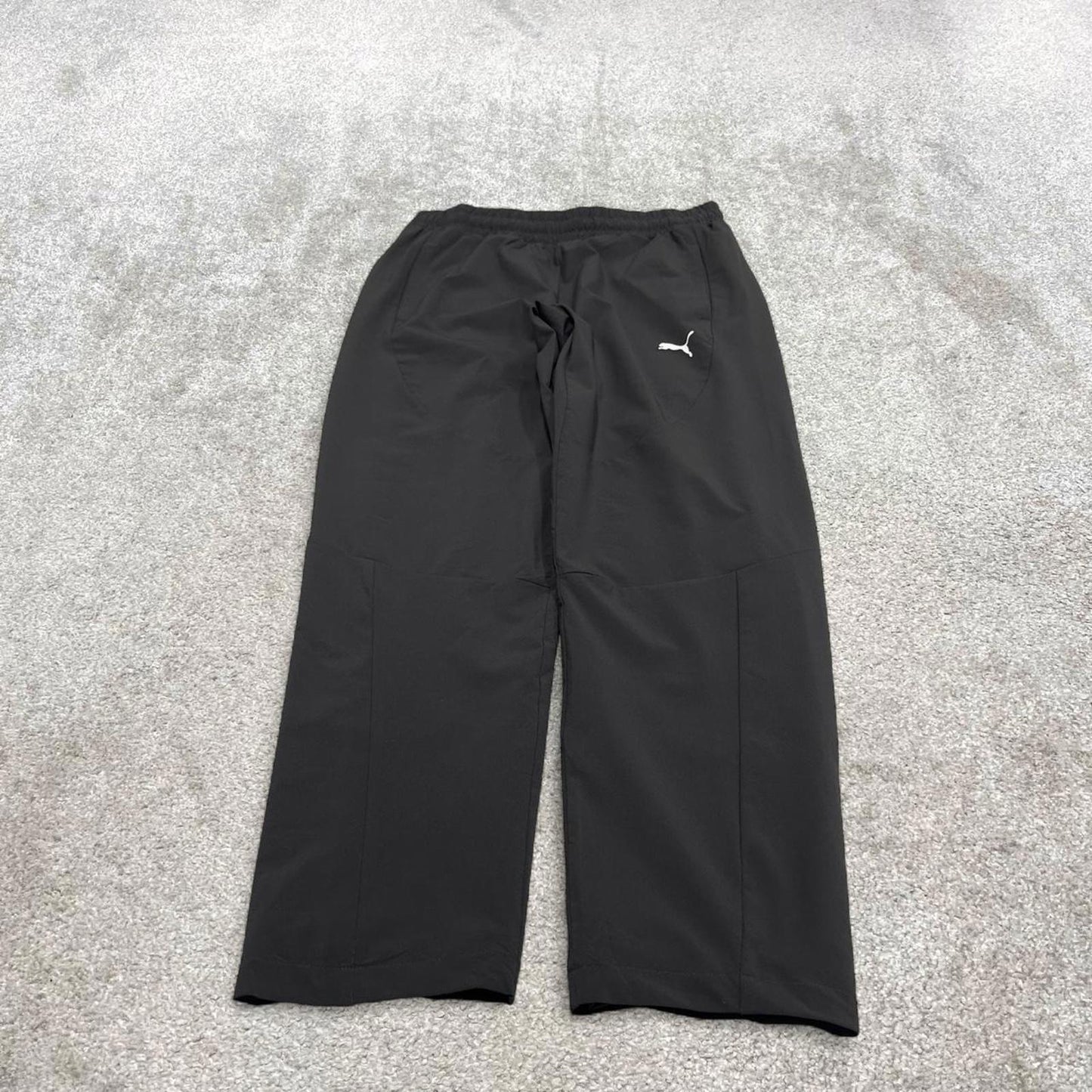 Puma trackies 12 gym wear y2k joggers print logo shell suit pants
