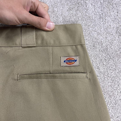 Vintage Dickies 874 work pants y2k khaki Original fit chino surf skate style trousers