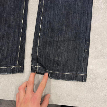 Kolapso jeans W30L34 straight y2k hip hop style denim jeans
