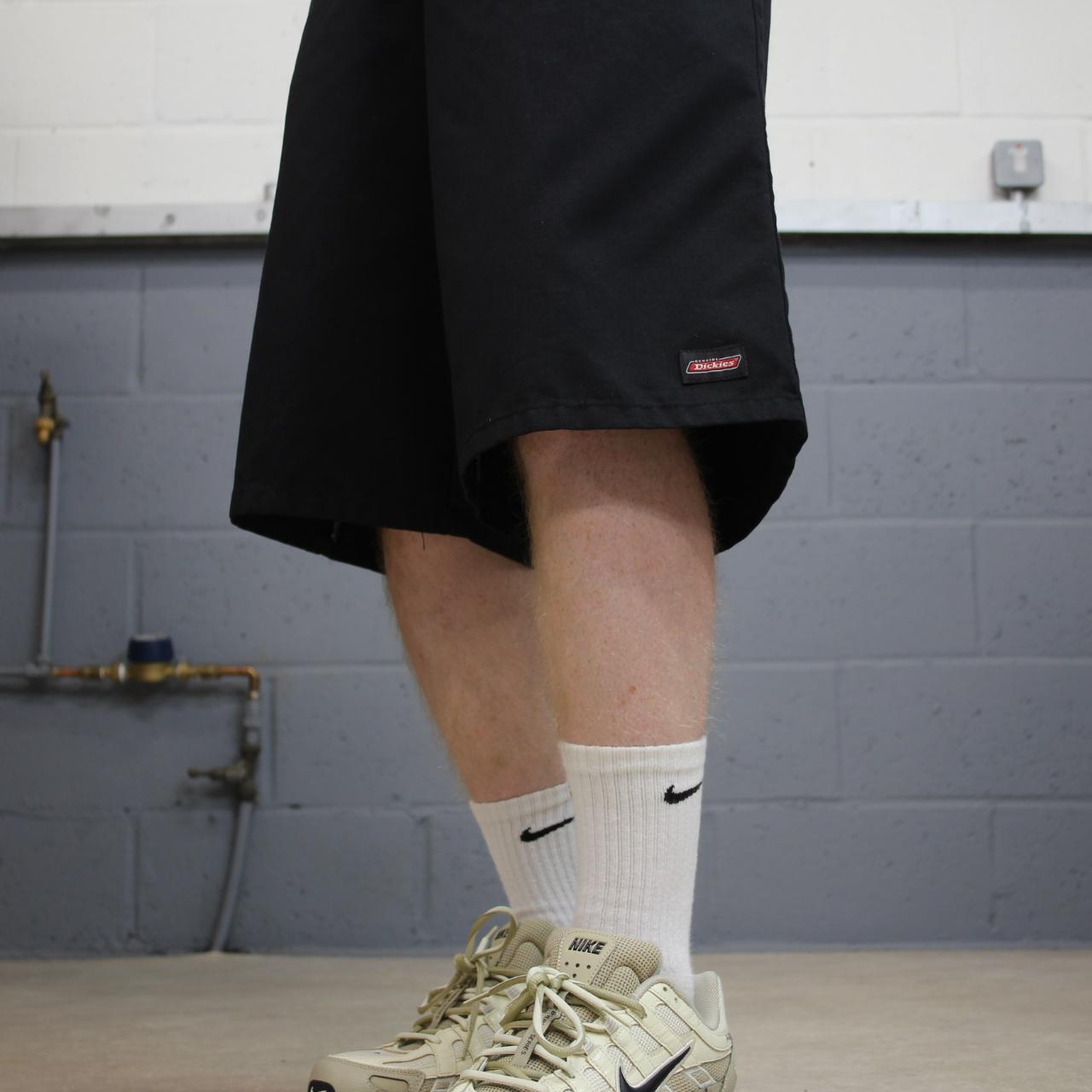 Dickies baggy chink shorts long leg black Twill chino skater surfer style shorts