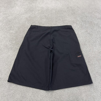 Baggy Dickies chino shorts carpenter black Chino skater / surf shorts loose fit festival