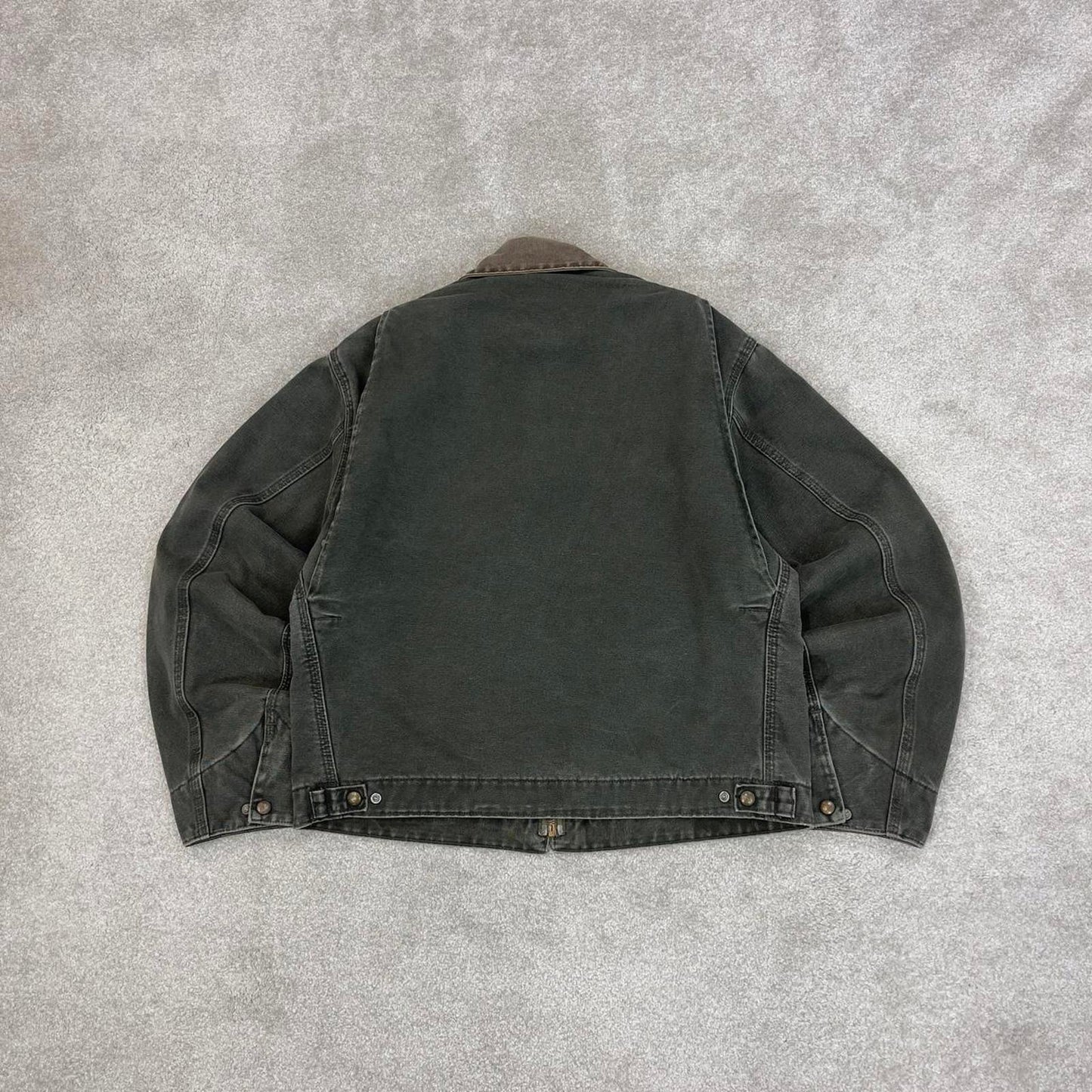 Vintage green Carhartt Detroit jacket Large technical boxy cropped fit J97MOS 90s skater style