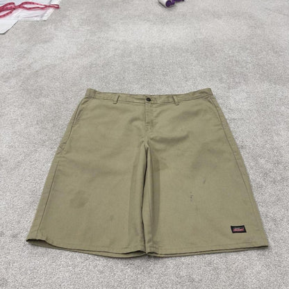 Baggy Dickies shorts carpenter khaki Twill chino skater style shorts long relaxed fit