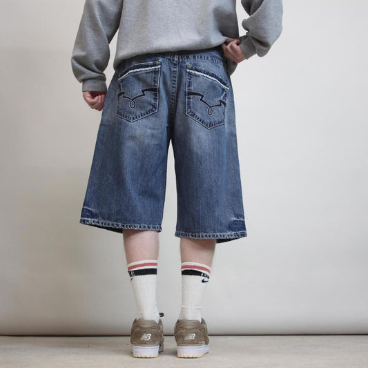 Baggy Ecko Unltd denim shorts W34