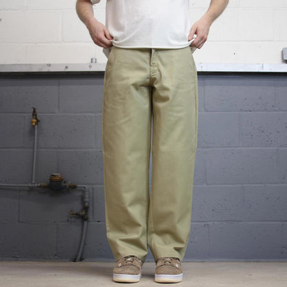 Khaki Dickies Pants W32L30 loose twill chino 90s style skater pants