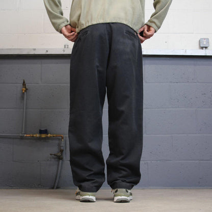 Y2K Dickies 874 work pants faded black Loose chino style skate trousers