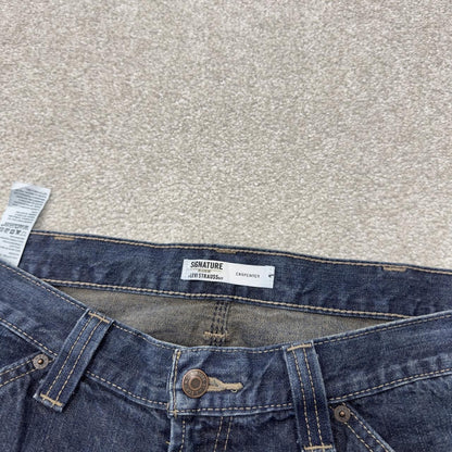 Baggy Levi’s carpenter jeans Y2K blue denim Levi’s loose leg 2000s style cargo pants