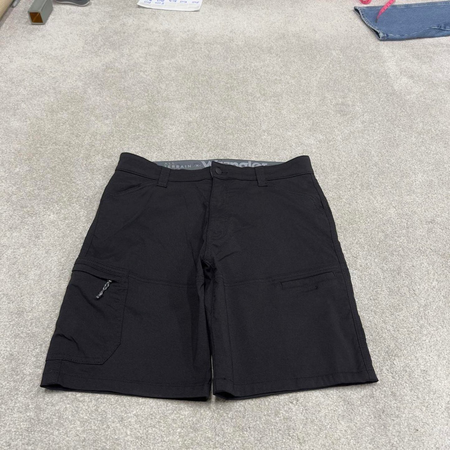 Y2K Wrangler summer shorts black Loose all terrain gear festival shorts