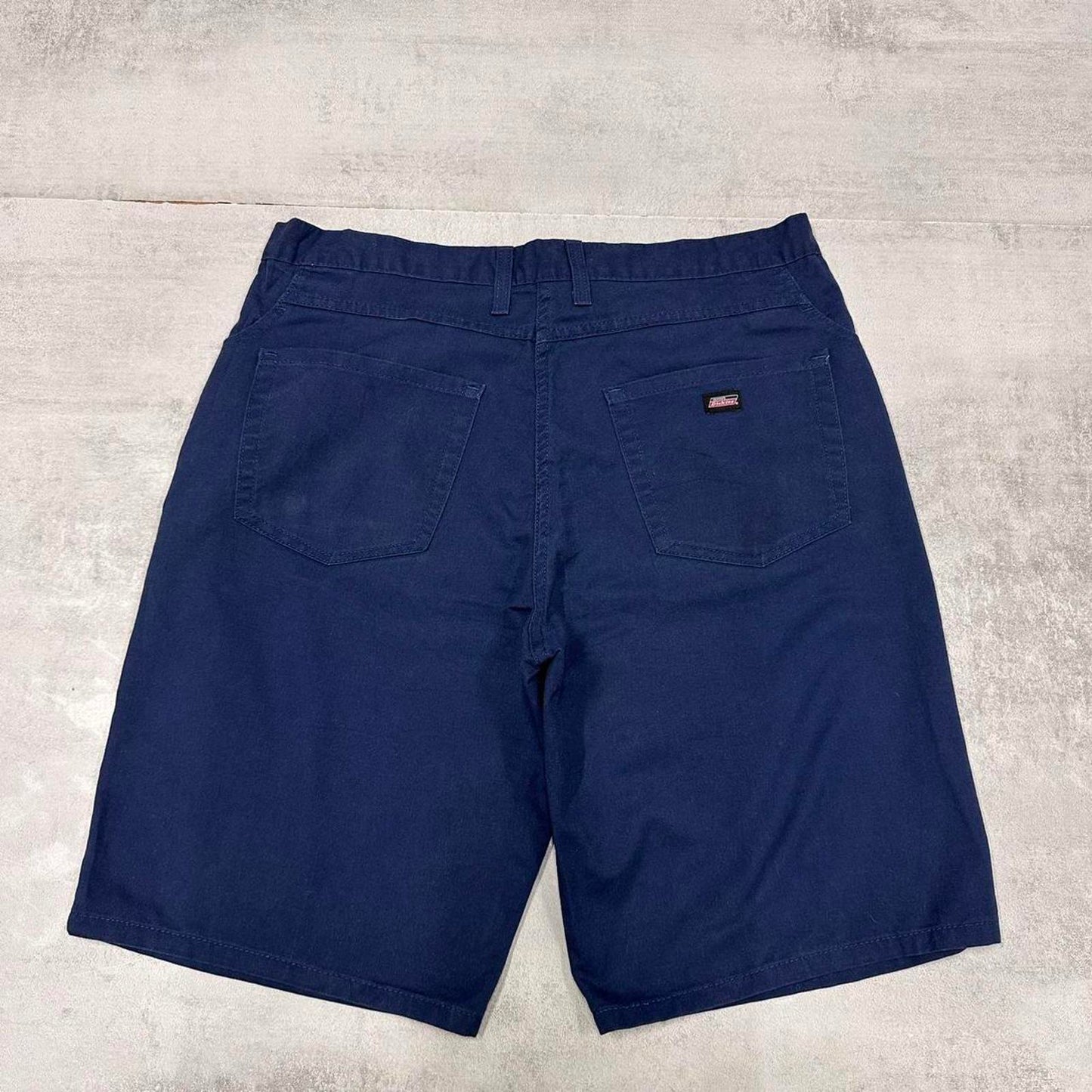 Navy Dickies shorts W36
