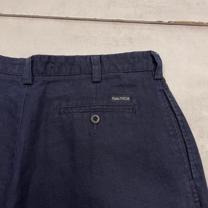 Mens Nautica Linen shorts W36
