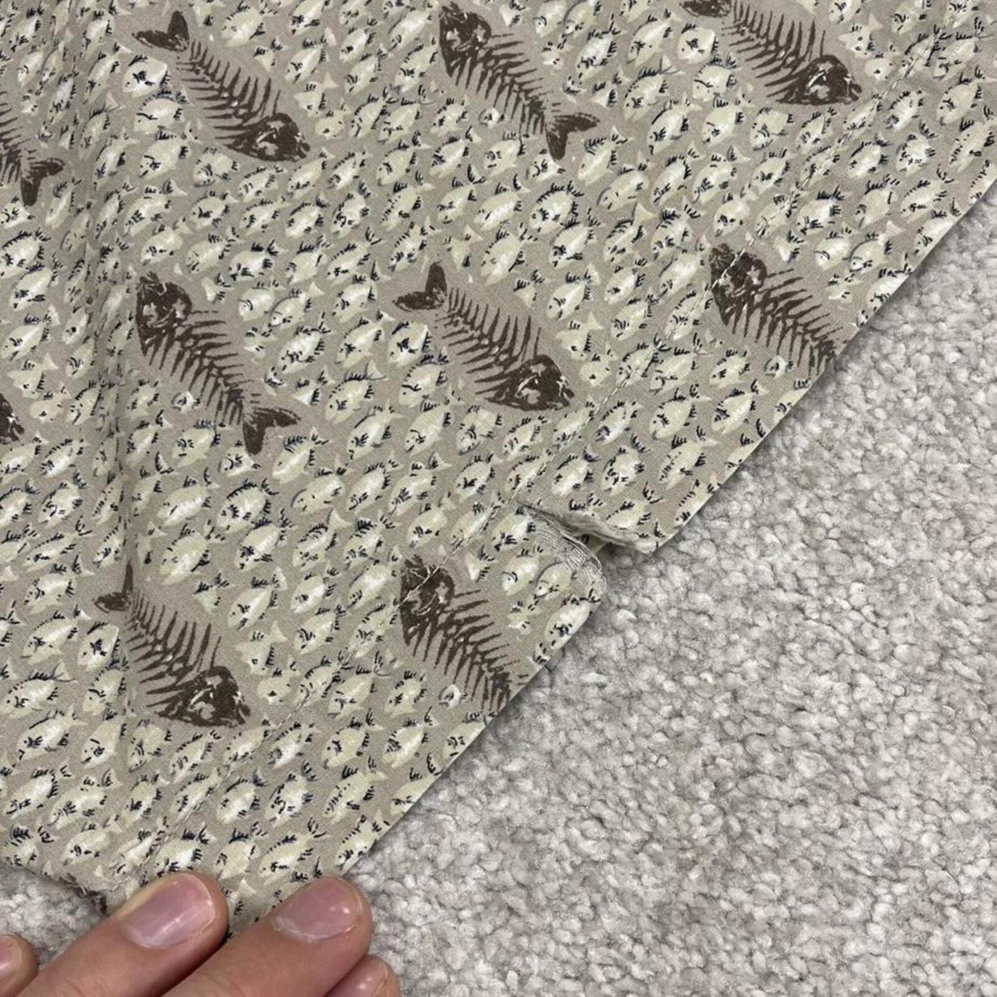 Columbia funky pattern short sleeve shirt khaki Boxy fit floaty festival button down shirt