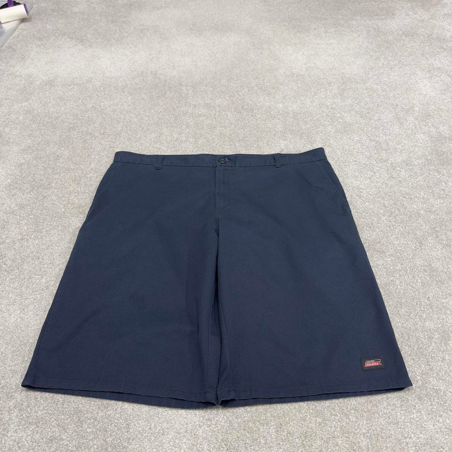 Y2k baggy Dickies shorts skater style navy Long wide leg chino summer festival shorts