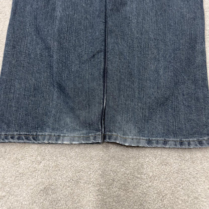 Vintage Lee denim carpenter jeans y2k blue Loose straight leg skater style utility workwear trousers