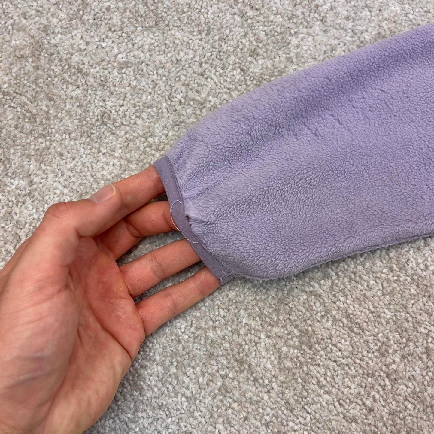 Purple Womens Columbia technical snap t fleece Small y2k style autumn