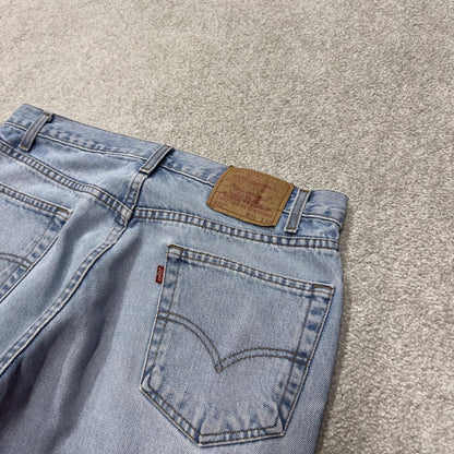 Levi’s 550 relaxed jeans y2k W33L32 washed blue loose leg streetwear style pants