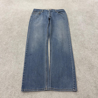 Levi’s 505 jeans y2k W34L32 blue denim Levi’s straight leg red tab logo 2000s style pants