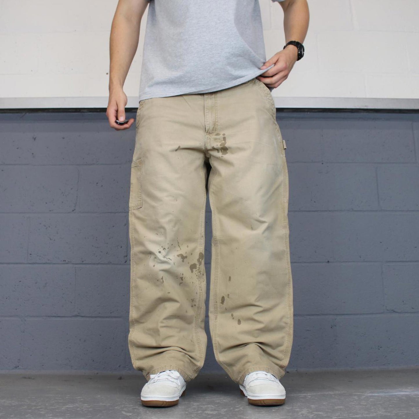 Baggy Carhartt carpenter trousers W38L30