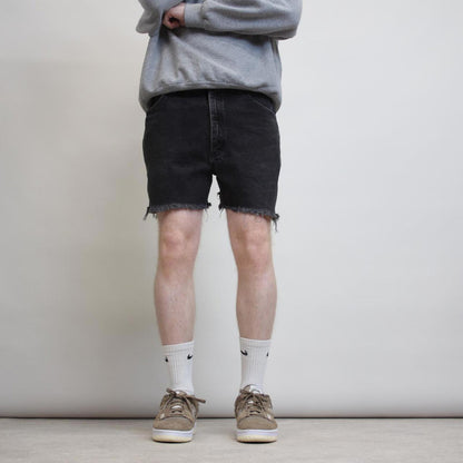 Black Lee cut jorts W34