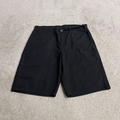 Dickies baggy carpenter shorts black Twill chino skater style shorts loose leg