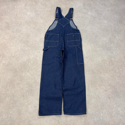 Dickies dungarees W38 L33 USA blue mens denim overalls