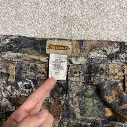 Vintage camo cargo pants y2k utility khaki Field Staff mossy oak Realtree camouflage hunting cargos