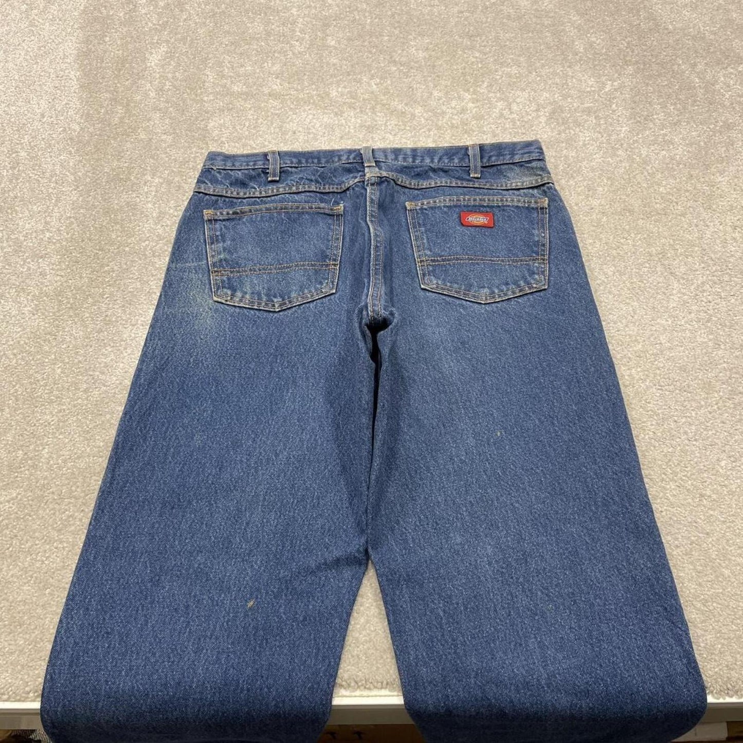 Dickies work jeans loose denim blue Regular fit skate style work pants