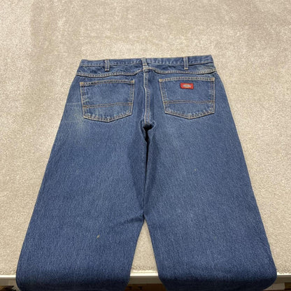 Dickies work jeans loose denim blue Regular fit skate style work pants