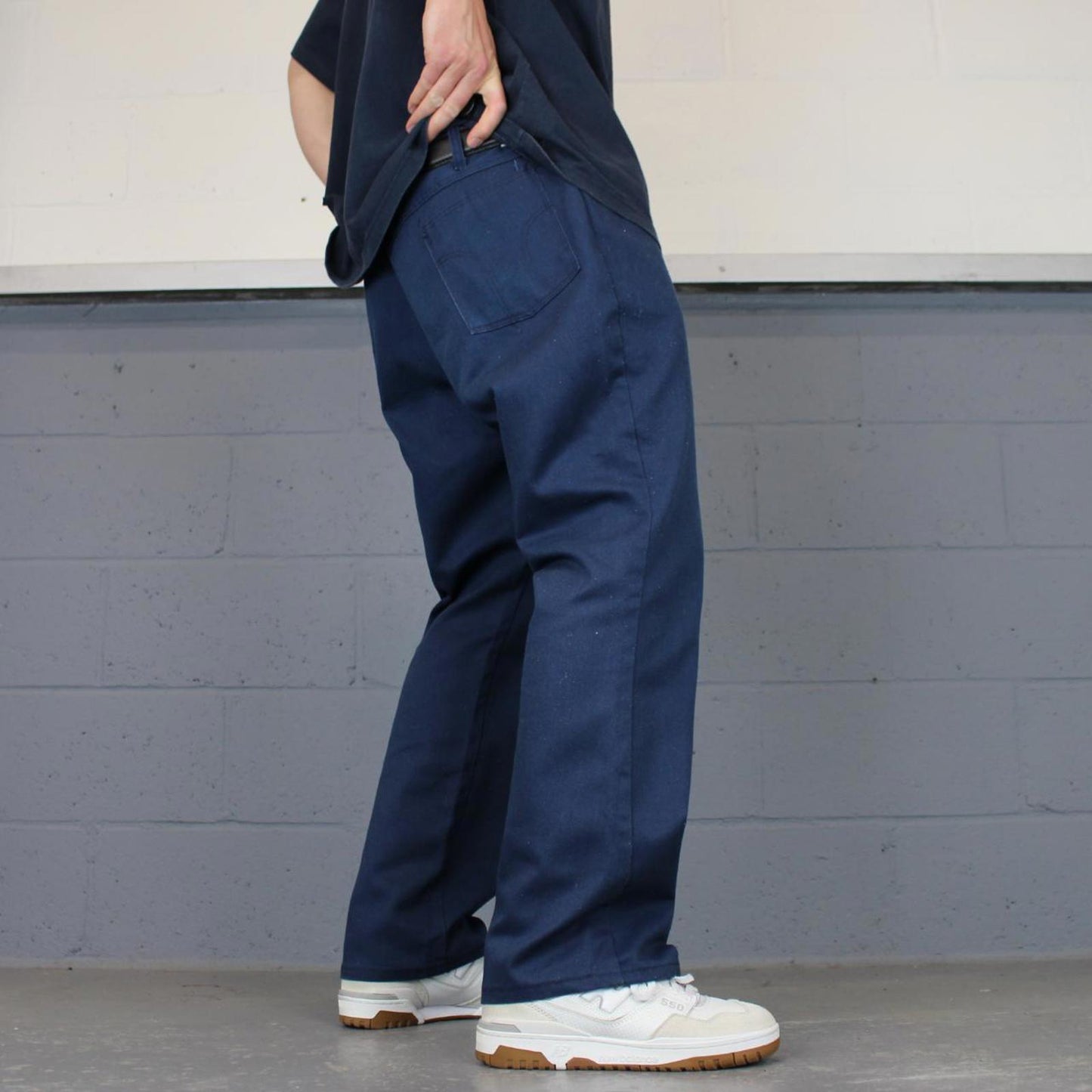 Navy Dickies trousers W40 L28