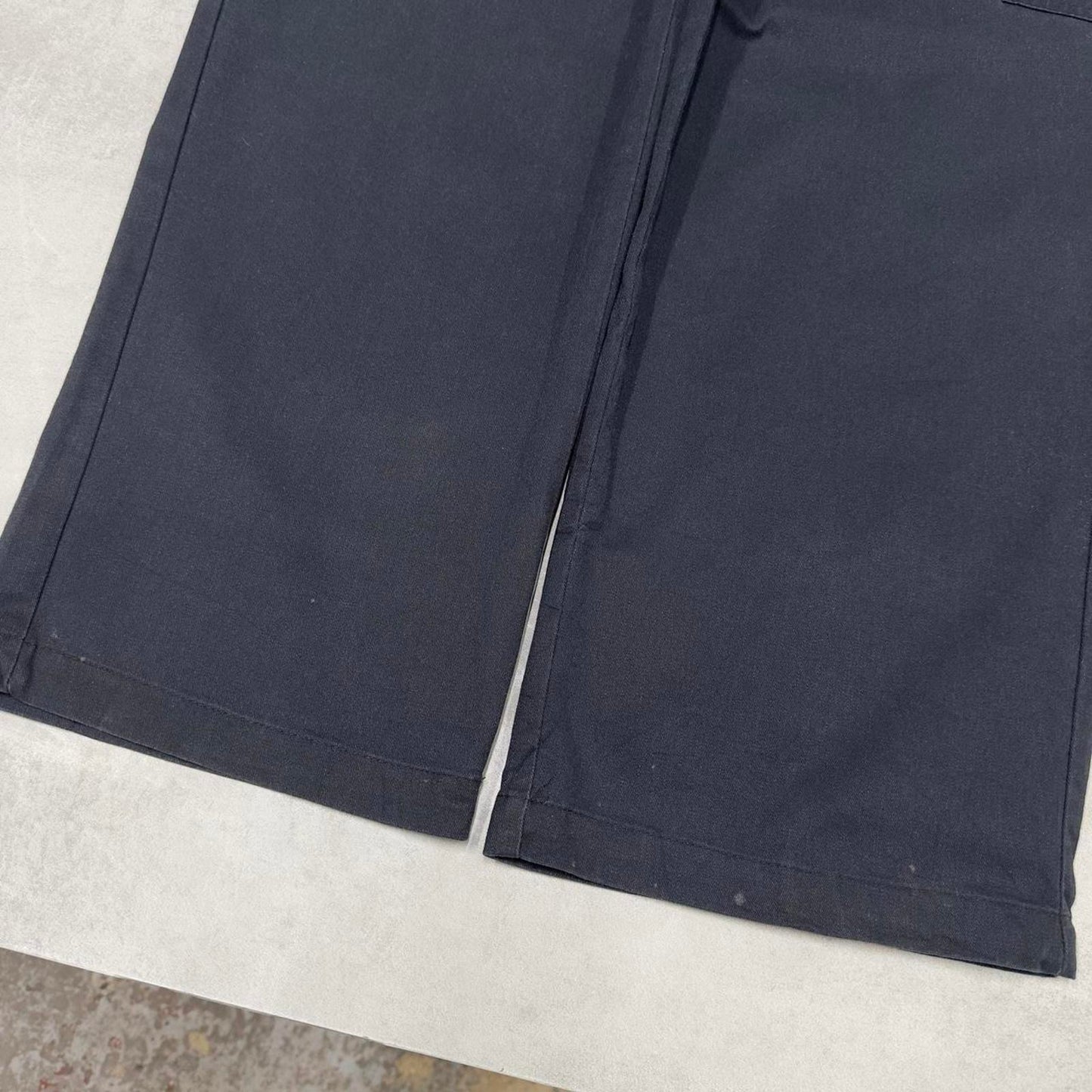Dickies cargo trousers W38L30 black loose chino style skater cargo pants