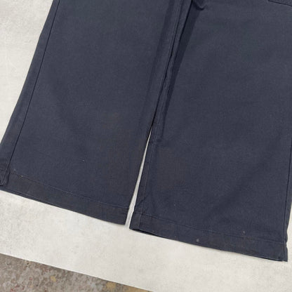 Dickies cargo trousers W38L30 black loose chino style skater cargo pants