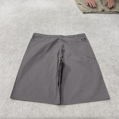 Dickies baggy shorts chino carpenter grey Twill chino skater style shorts loose cargo