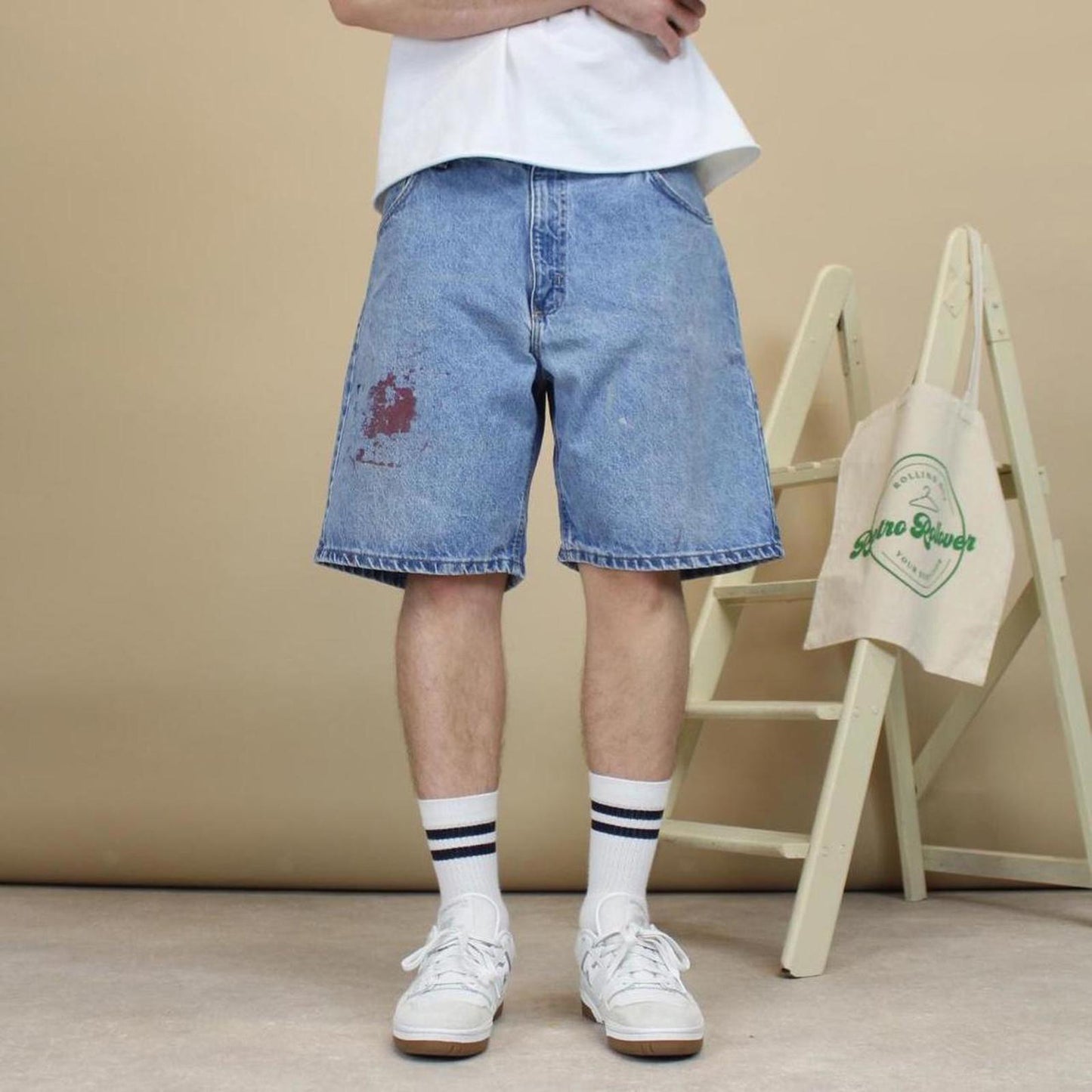 Blue Carhartt Jorts W38