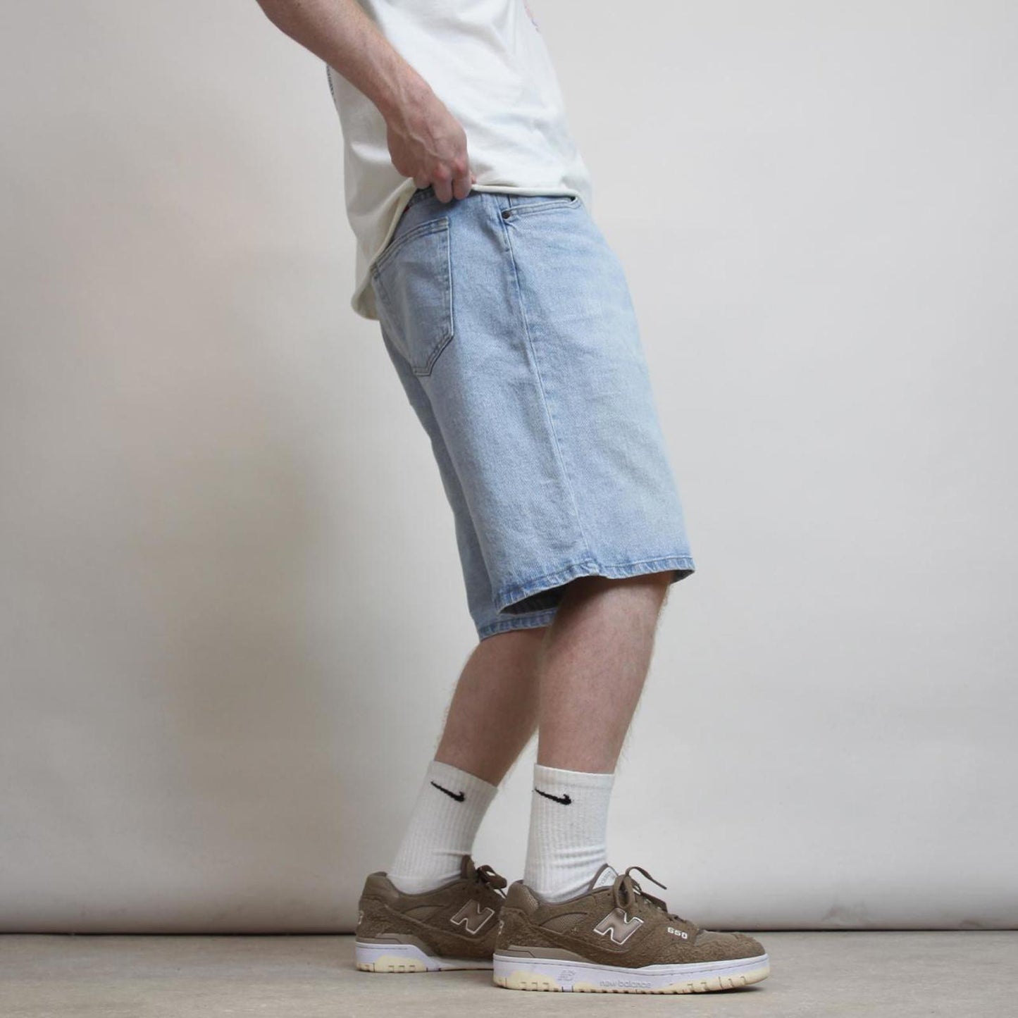 Mens Baggy Wrangler Jorts W38