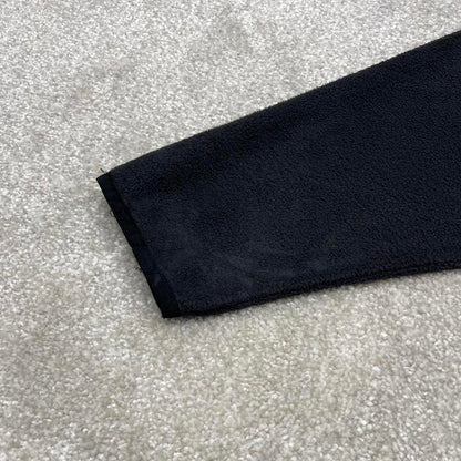 00s Columbia technical fleece L men's black snap t y2k style autumn pullover