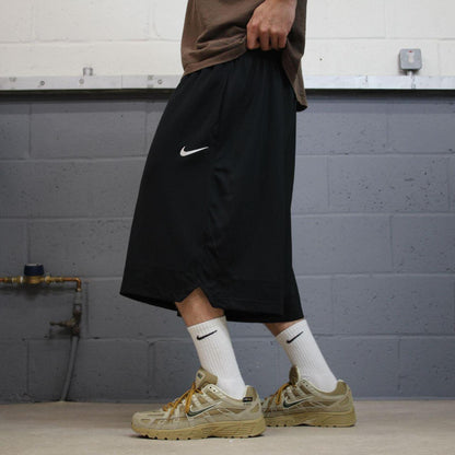 Baggy Nike sports shorts y2k black Basketball style embroidered loose floaty summer shorts
