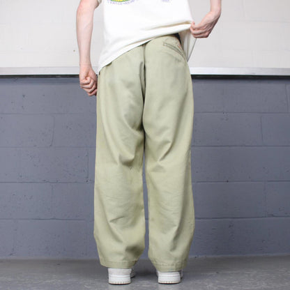 Dickies 874 trousers W36L28 beige loose chino skater pants