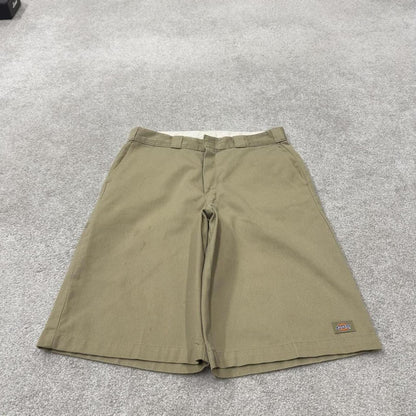 Dickies baggy carpenter shorts khaki Twill chino skater style shorts wide long leg